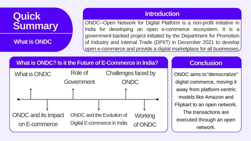 What is ONDC Is it the Future of E-Commerce in India