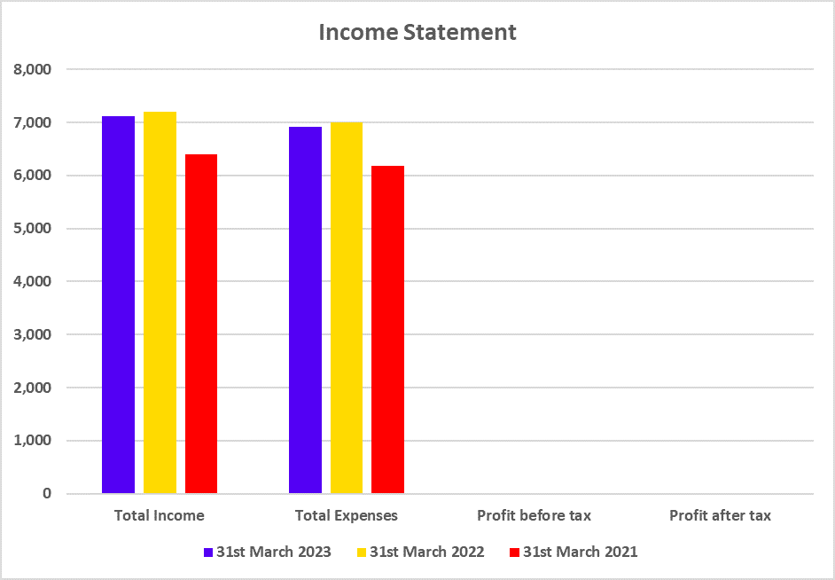 Allied Blenders Income Statement