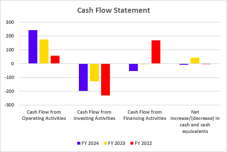 Bikaji Foods International Cash Flow Statement