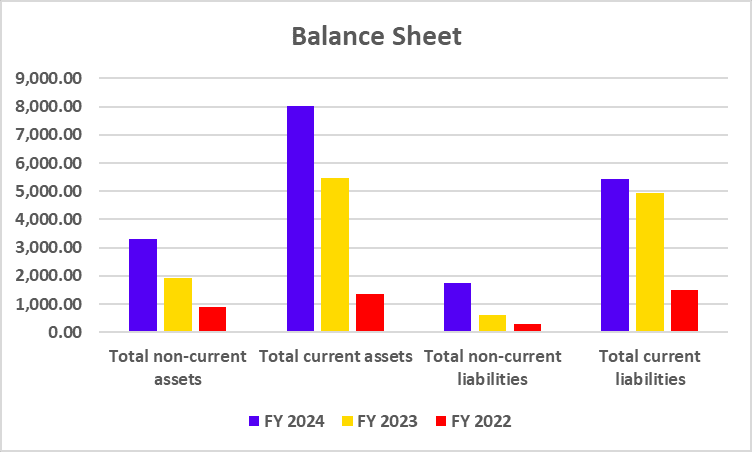 Waaree Energies Balance Sheet