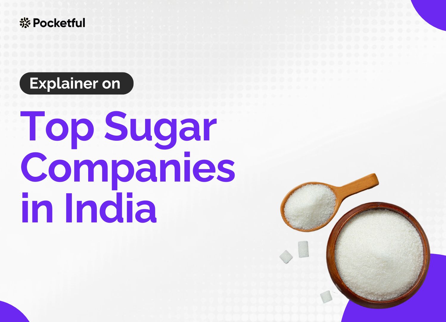 Top Sugar Companies In India   Pocketful